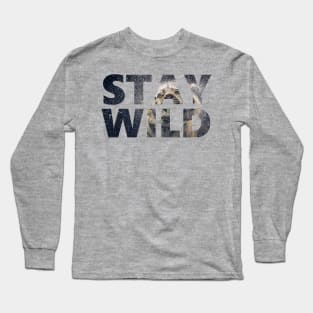 Stay Wild - Tiger Shaking - Positive Long Sleeve T-Shirt